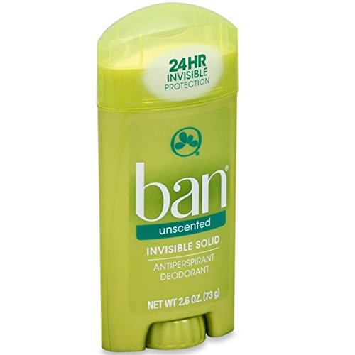 Ban Anti-Perspirant Deodorant Invisible Solid Unscented 2.60 Oz ( Pack Of 12) #TOP15
