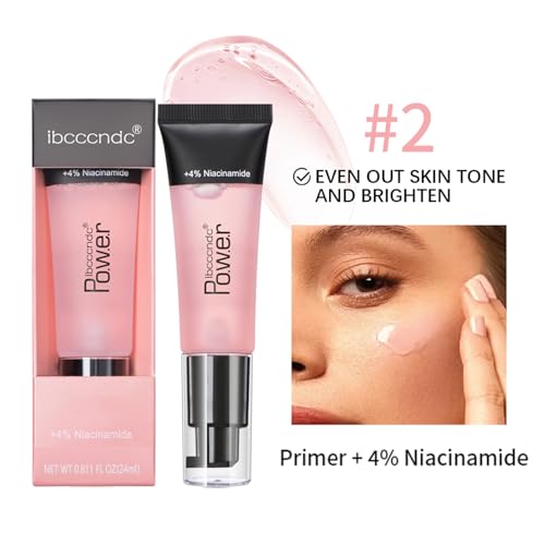 Mrettick 2 Colors primer face makeup, Hydrating Face Primer, Gel-Based Hydrating Face Primer with Hyaluronic Acid, Primer Face Makeup for Smoothing Skin, Gripping Makeup, Moisturizes - Image 4