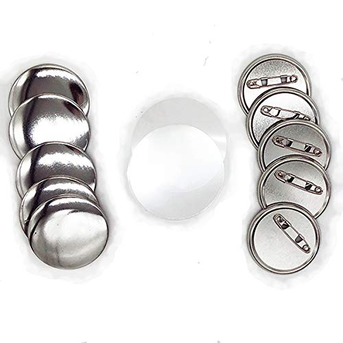 Amazon | 缶 バッジ マシン パーツ 44mm セット (安全ピン1000個
