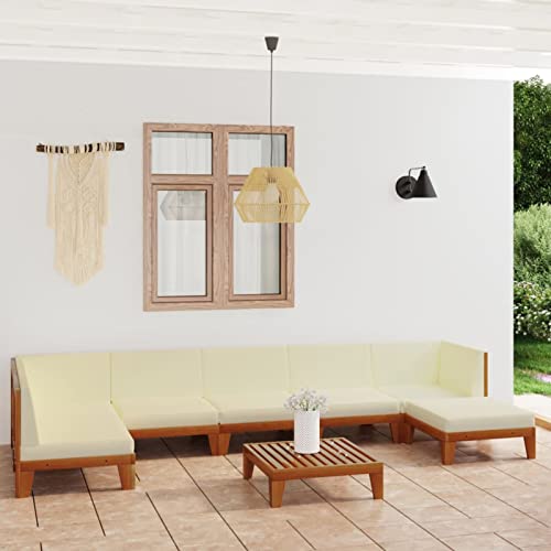 Chusui 8-TLG. Garten-Lounge-Set mit Kissen, Gartenlounge, Balkon Möbel, Terrassenmöbel, Sitzecke Balkon, Loungemöbel…