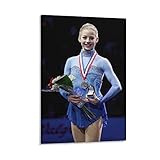 WQBYDS Toile Peinture 60 * 80cm Senza Cornice Gracie oro figura sciatore famoso...