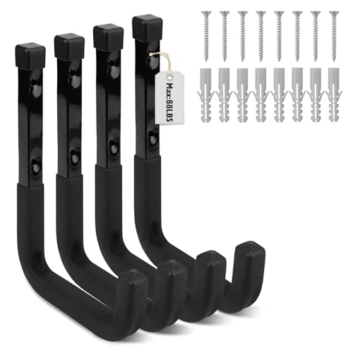 SEDY Heavy Duty Garage Storage Hook: 4-Piece 6