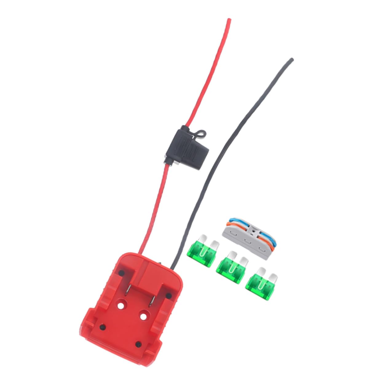 POPETPOP 3sets Adattatore Batteria Per Utensili Elettrici Connettore Power Dock Compatibile Facile Installazione e Resistente Per Prolungato