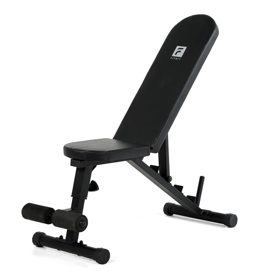 FITKIT by Cult Adjustable Bench for Home Workout with Leg Support | 350kg Weight Capacity | 5-Level Incline & Decline | High-Density Cushioning & Heavy-Duty Steel Frame with 6 Months Warranty-image-12