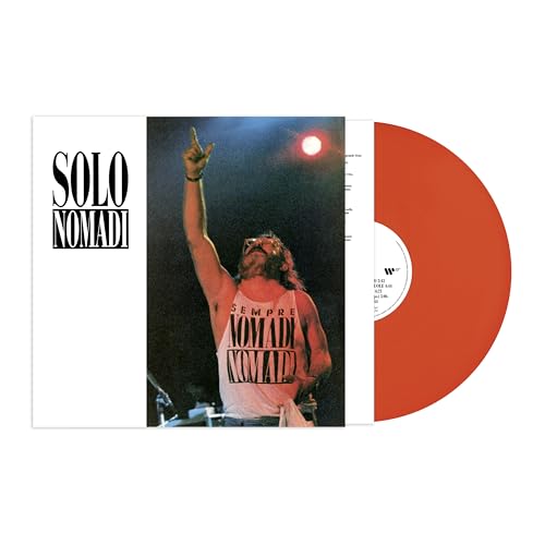 music Solo Nomadi Vinile rosso neon