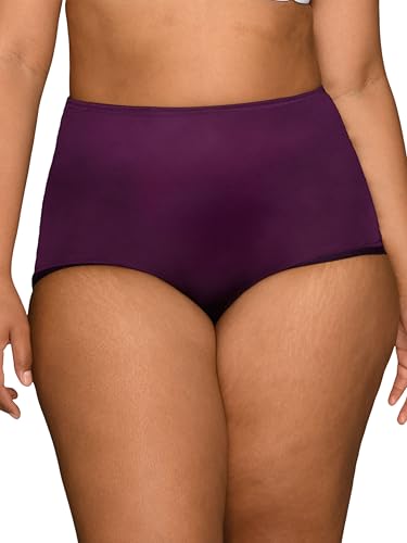 Image of Vanity Fair Women's High Waisted Underwear, Full Coverage Ladies Panties, Perfectly Yours Briefs