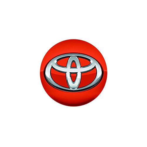 Couvre-moyeux Toyota Aygo orange pour remplacer un cache central perdu ou volé sur jante