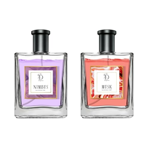 Image of Dionii Eau De Parfum Gift Set for Unisex | NIMBUS, MUSK Perfume Set | Long Lasting Fragrance (2 x 50ml Each)