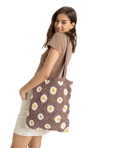 Image of Roxy Women's Beach Tote Bag | Travel | Vacation | Straw | Lightweight | Breathable, Wandering Beach - Portabella