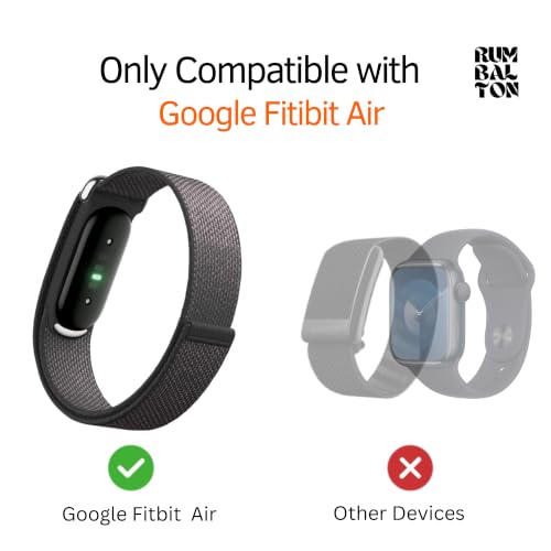 Image of Nylon Strap (Titanium Buckle) Compatible with Google Fitbit Air
