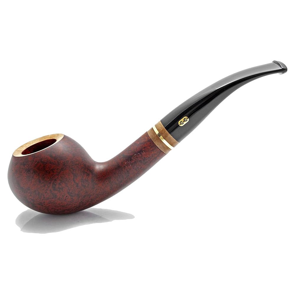 Chacom Fischietto Alpina Bordeaux liscio, applicazione in metallo acrilico, 9 mm (F3)