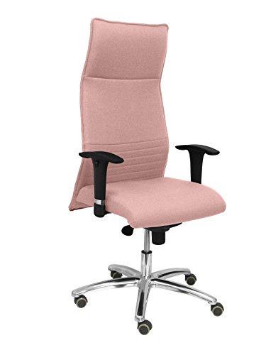 Piqueras Y Crespo (PIQU7) Sillón Albacete XL Bali Rosa pálido hasta 160kg Sillas de Oficina, Talla unica