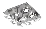  ETT 50163 plafón 9197.05.64.0000 9 luces. LED 9 x 5 W 3000 K 2700 Lm de níquel mate