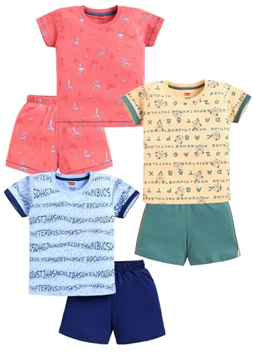 Image of LuvLap Baby Boys Baby and Toddler T-Shirt Set