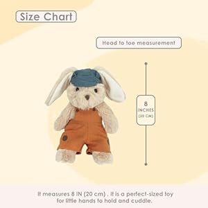 MON AMI Benjamin Bunny Stuffed Animal Plush Toy 8" Dressed Bunny with Floppy Ears, Soft & Cuddly Rabbit Stuffed Animal for Kids of All Ages MON AMI Benjamin Bunny Stuffed Animal Plush Toy 8 Dressed Bunny with Floppy Ears Soft Cuddly Rabbit Stuffed Animal for Kids of All Ages