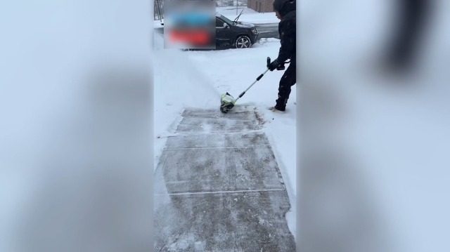 Amazon.com : 2026 Upgrade Electric Snow Blower Shovel, 20V
