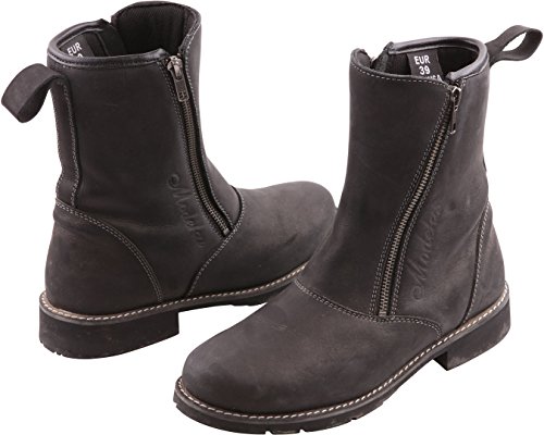 NORMA 13634:2015 pelle bovina di alta qualità Hipora membrana: 100% impermeabile, 100% antivento, traspirante comoda fodera interna (100% poliestere) bootleg intorno ai 19 cm