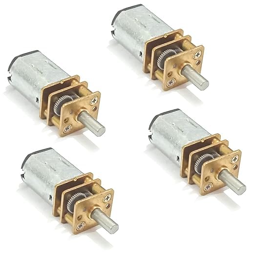 Luvik N20 3.7V - 6V 100 RPM Micro Gear Reduction N20 DC Motor Toys - metal gearbox - ideal for making robots (4 N20 Motor) (B0CWDLPDL7) Amazon Price History, Amazon Price Tracker