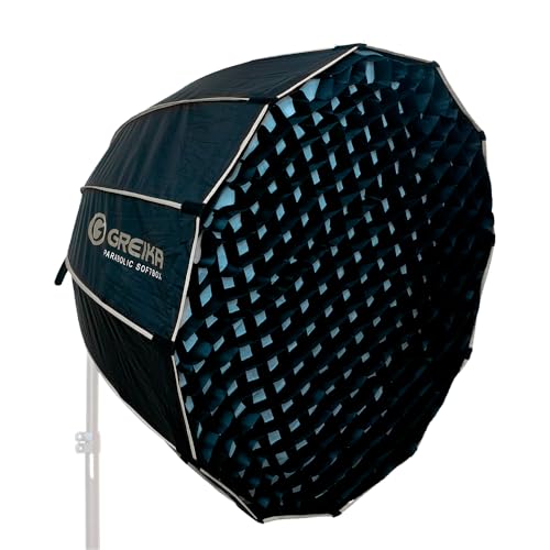 Softbox Octabox Greika GKH 90cm com Suporte para Speedlight e Encaixe Bowens – Difusor Profissional para Iluminação de Estúdio com Colmeia