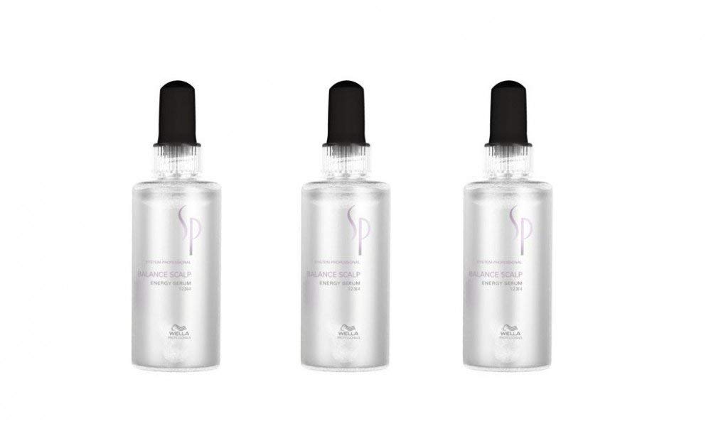 Lot de 3 Wella SP Balance Scalp Energy Serum 100 ml