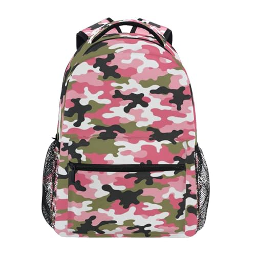 Printed Elementary School Backpack for Boys Girls, Lightweight Kids Travel Bag, Back to School Supplies, 16 in