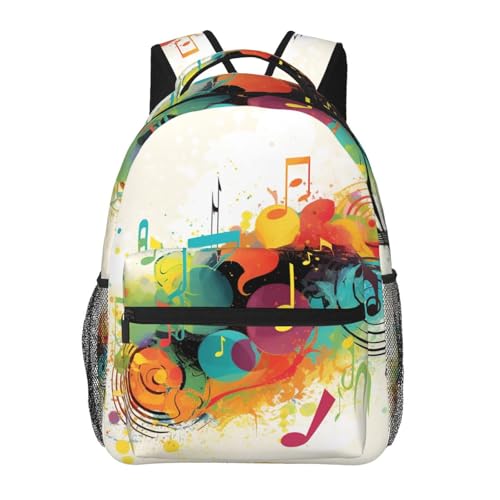 Sac de travail léger musique abstraite pour protéger votre ordinateur portable