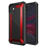 X-Doria Defense Tactical, iPhone 11 Case - Heavy Duty Protection with Drop Shield, Military Grade Drop Tested Case for Apple iPhone 11, (Red)
