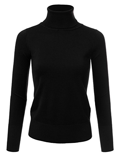 JJ Perfection Stretch Soft Knit Sweater Turtle...