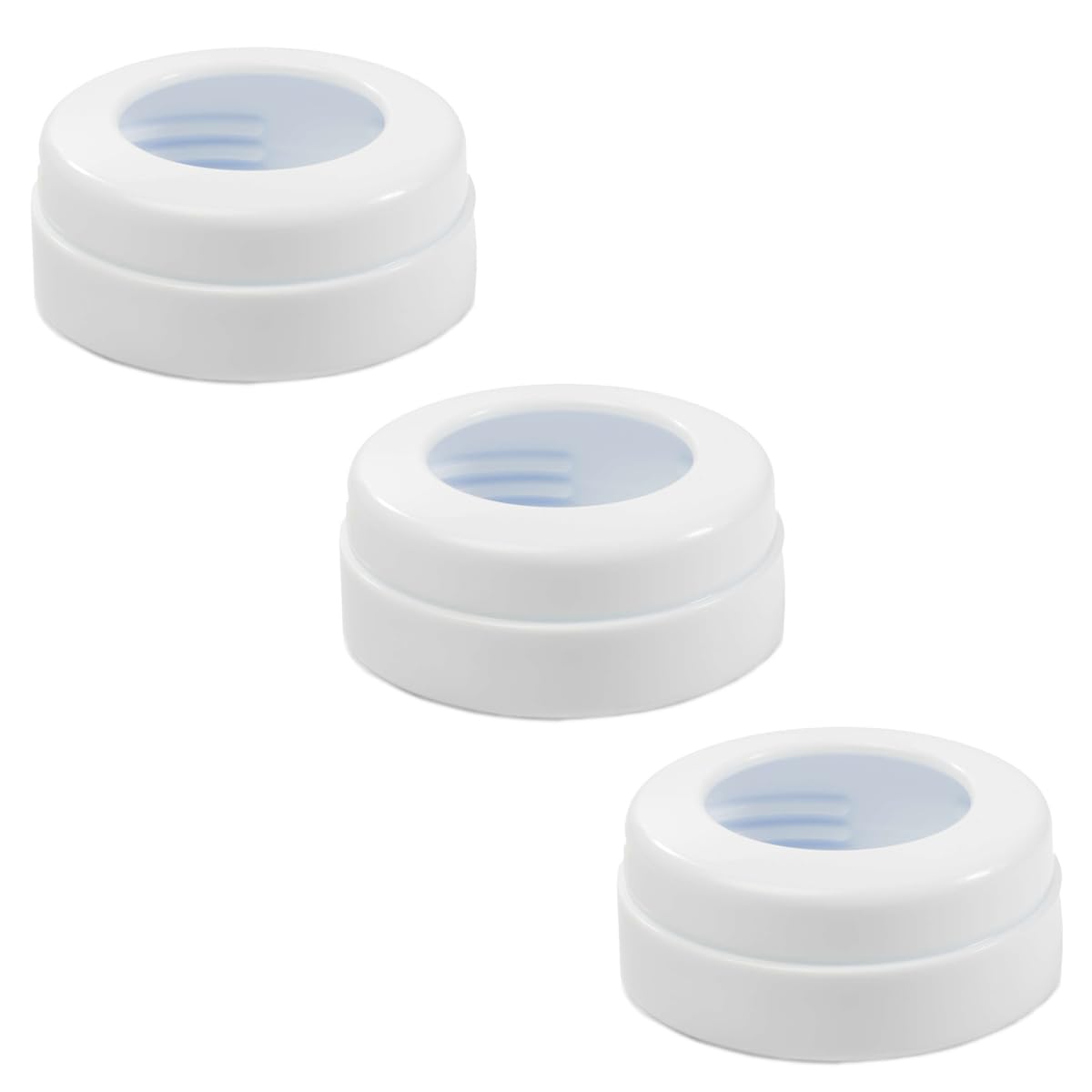 Replacement Screw Ring Compatible with Philips Avent Anti-Colic Bottles 4oz /9oz /11oz; Not for Natural Response Nipples (3 Pack)