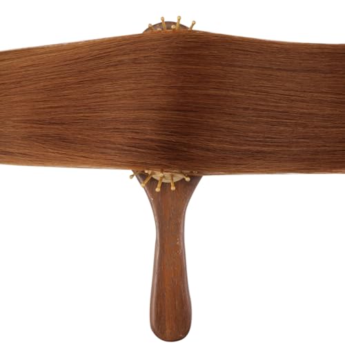Image of Full Shine Sew In Weft Hair Extensions 16 Inch 105G Copper Human Hair