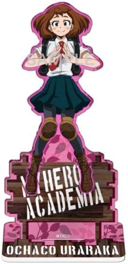 My Hero Academia Outdoor Training Whole Body Acrylic Stand Ochako Reinichi Approx. 6.3 inches (16 cm), Acrylic