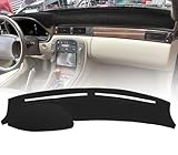 Fcovergurus Dash Cover Mat Custom Fit for Lexus SC300 SC400 w/o Light Sensor Dashboard Cover Pad Carpet Protector F276 (Black)