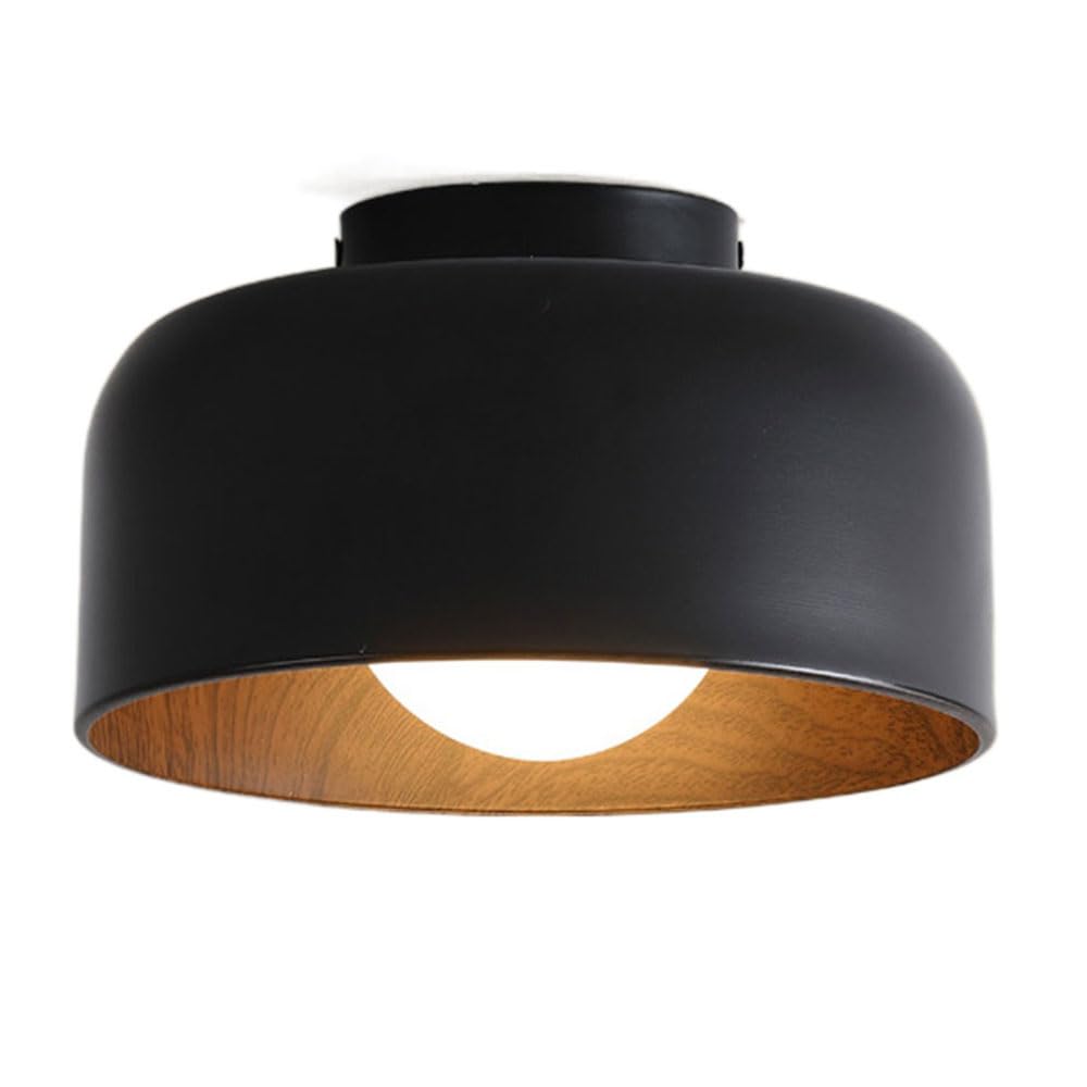 SHUANGZ Modern Elegance Semi Flush Mount Ceiling Light Lampshade With Matte Finish Ceiling Lamp In Metal Design Kitchen Light Ceiling, Decoration Ceiling Lighting Fixtures Balcony Corridor Aisle Light