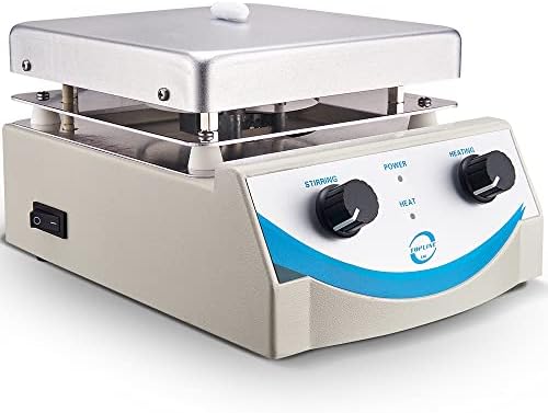 SH-3 Hot Plate Magnetic Stirrer 5000ml Volume with Dual Control and 1 Inch Stir Bar