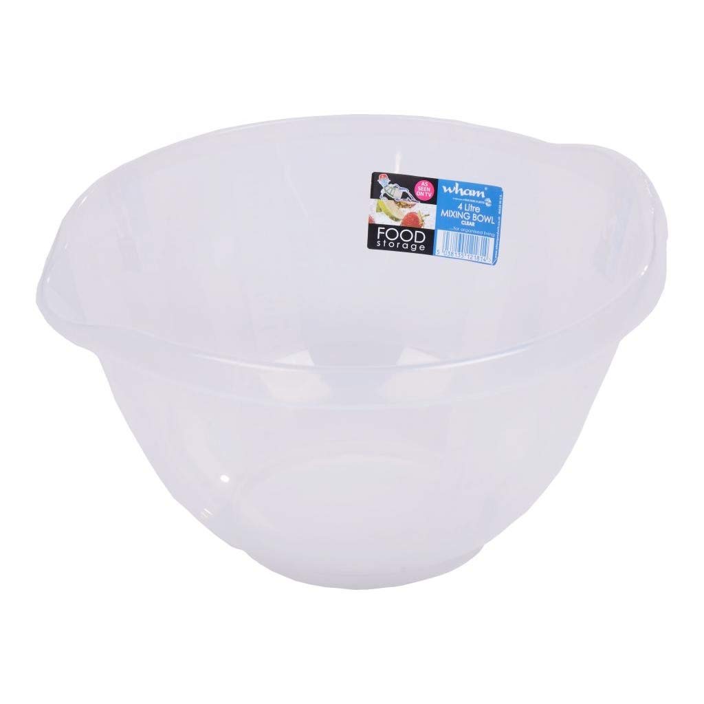 Wham Cuisine Clear Medium Mixing Bowl 4 Litre NWT4216