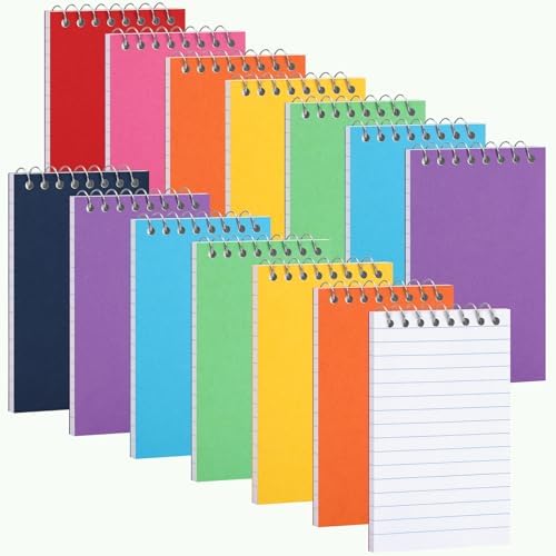 Amazon.com : Dynta Mini Spiral Notebooks Bulk 3x5 Inch Memo Pads, 30 ...