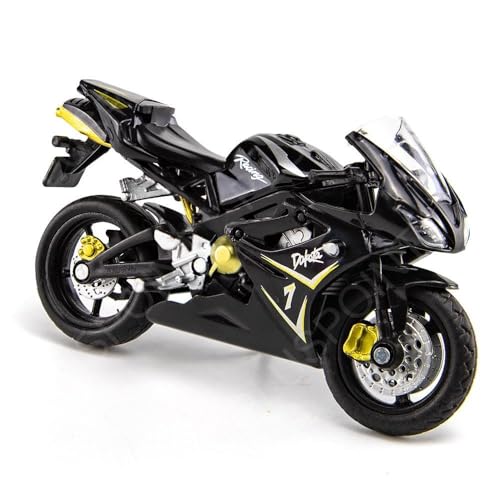 PLUSPOINT Diecast Motorcycle Metal Bike Scale Model Vehicles Alloy Simulation Superbike Also for Car Dashboard Adult Alloy Motorbike Toy Simulation Model Toy Street Machine Kids Gift