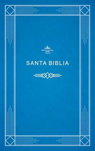 RVR 1960 Biblia edición económica, azul tapa rústica | RVR 1960 E...