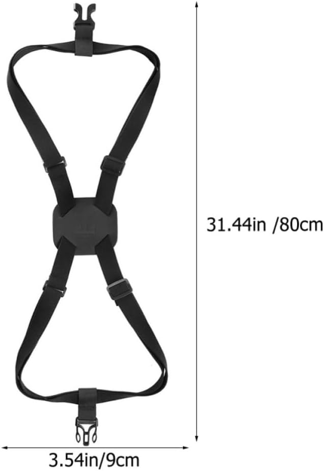 2pcs Adjustable Luggage Bungee Straps Elastic Suitcase Fixing Belt with Pu Material for Travel and Cycling, Convenient Black Bag Fixing Strap for Vanity Cases and Luggage