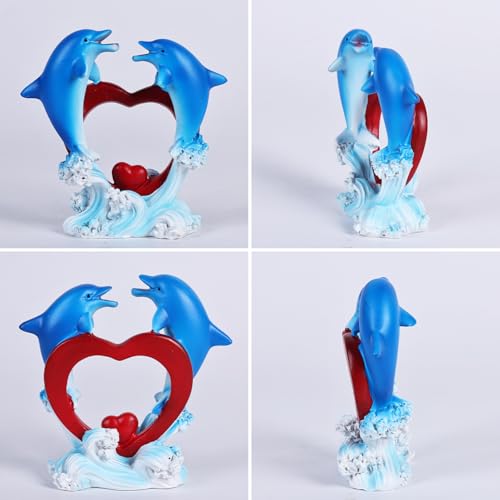 Shengtian Dolphin Love Heart Statue thumb #5