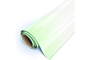 Glow in the Dark Heat Transfer Vinyl for Crafts and Clothing