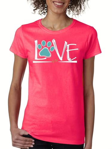 T-shirt rose rouge pour un style décontracté chic en ville comme au bureau
