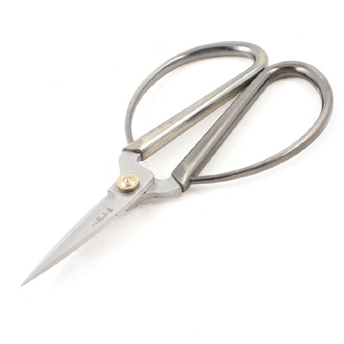 Aexit Tijeras de papel de papelería, acero inoxidable, tono bronce, 12 (model: G6980VIIO-8385HL) cm de longitud.