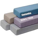 Pcevathiy Custom Bed Gap Filler, Mattress Extender for King Twin Full Bed, Space Filler Between Bed and Wall with Removable and Washable Cover,Headboard Gap Filler Queen (Polyester Waterproof)