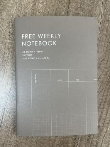 FREE WEEKLY NOTE A5EB[N[ m[g XPW[ 蒠