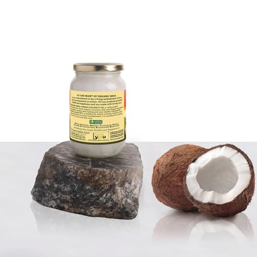 Image of Organic India Virgin Coconut Oil, 500ml | Labs Tested on 250+ Parameters | Certified Organic| Cold Pressed | Extracted from Coconut Milk | Authentic Flavour | Multipurpose Premium Coconut Oil