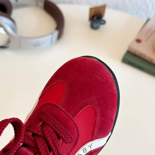 Girls Mid Calf Lace Up Ankle Boots Casual Booties with Side Zipper3