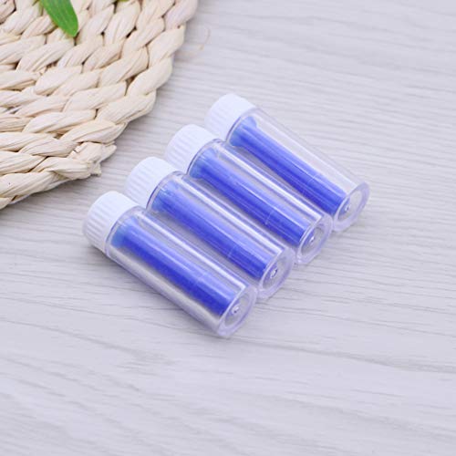 HEALLILY 8Pcs Inserção Da Lente de Contato Portátil Azul Oca Removedor de Inserção Da Lente de Conta