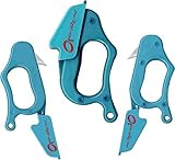 Set of 3 Open-sezz-me Plastic Package Openers, Cure"Wrap Rage" NEW