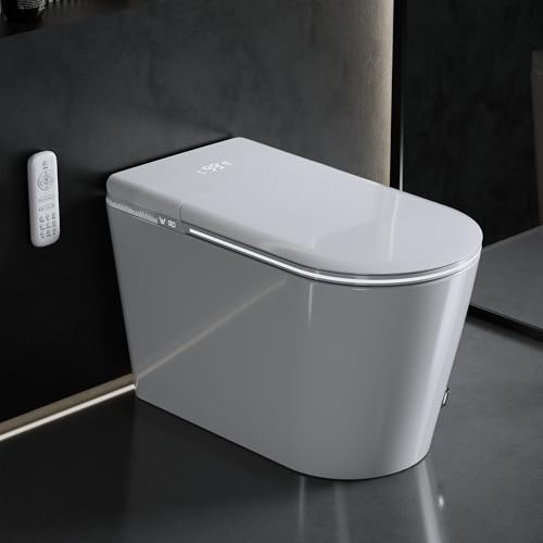 Image of Luxury Smart Toilet with Heated Seat & Instant Warm Water